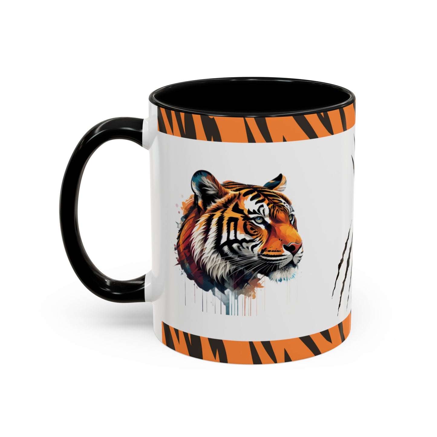 The Tiger Within: Tiger Accent Coffee Mug (11, 15oz)