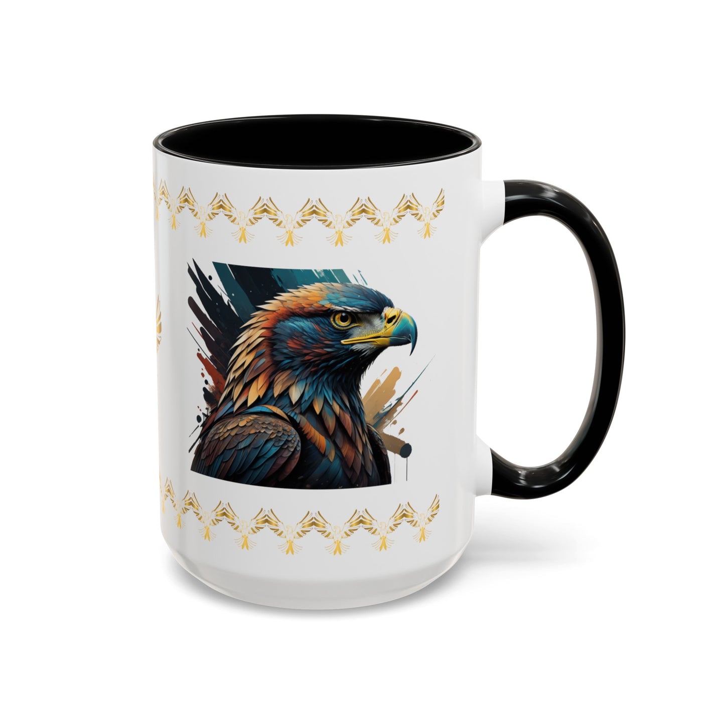 Raptor Resilience: Eagle Accent Coffee Mug (11, 15oz)