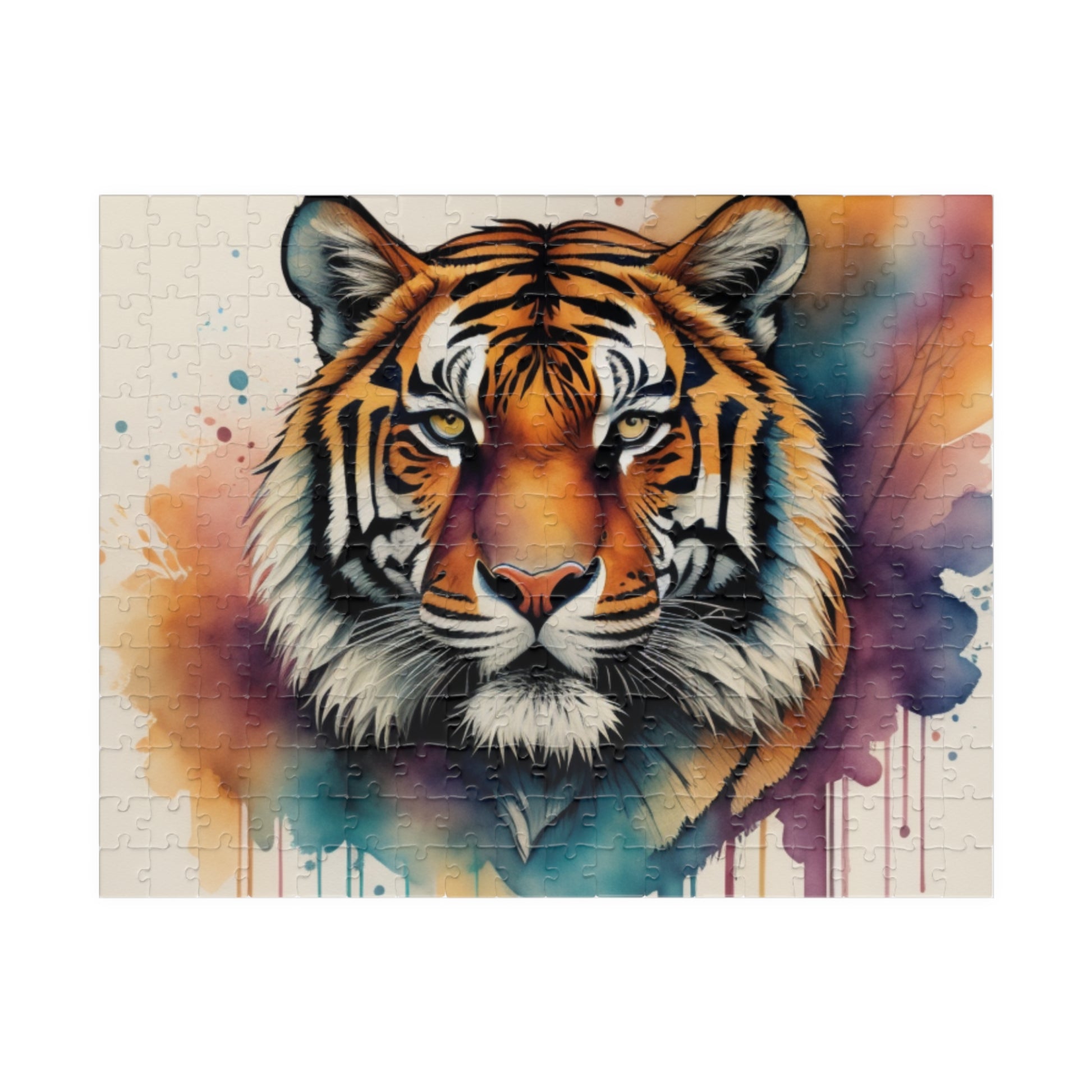 Stalking Serenity: Tiger Jigsaw Puzzle