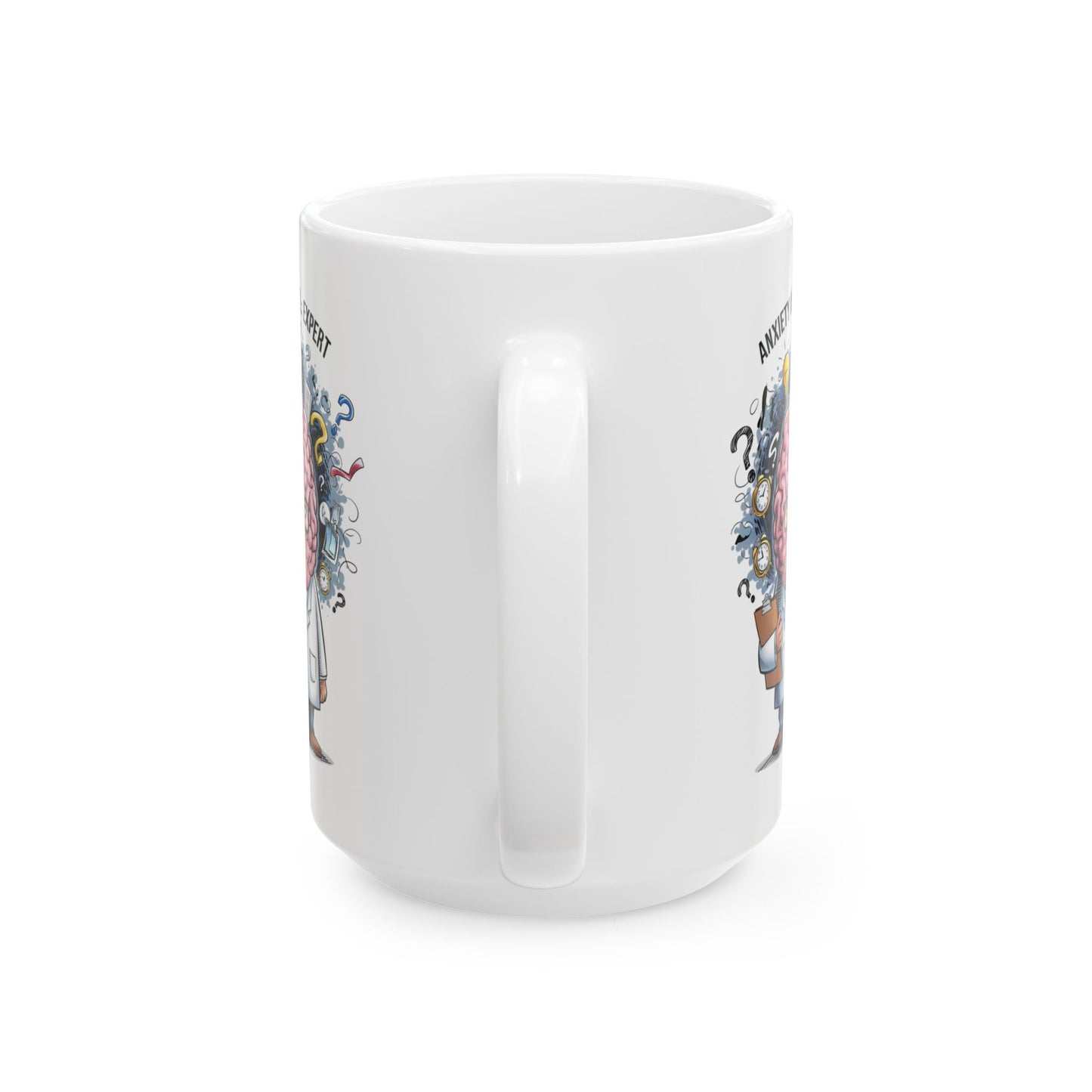 Anxiety Level: Expert  - Ceramic Mug, (11oz, 15oz)