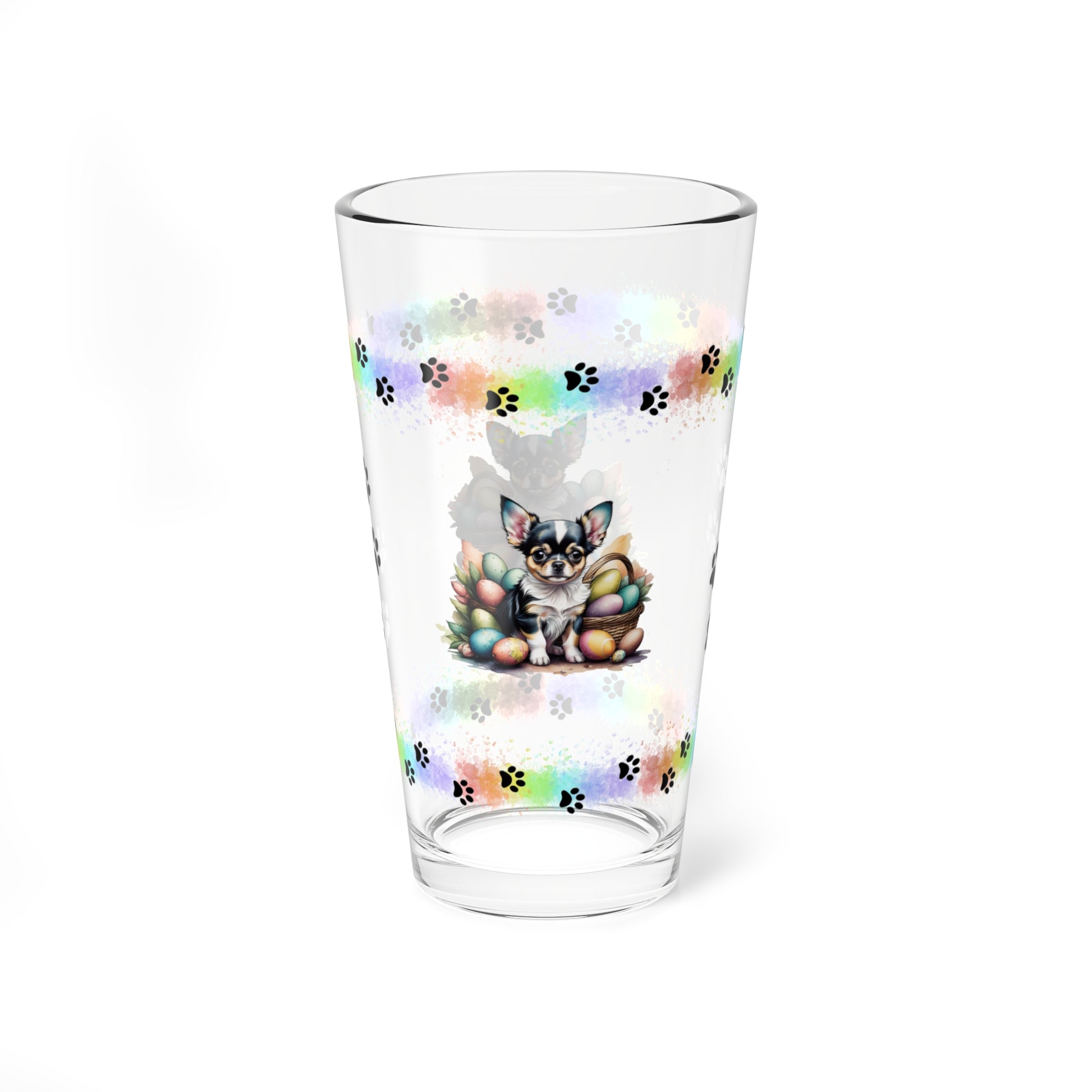 Chihuahua - Pawsitively Joyful Easter Puppy - Pint Glass, 16oz