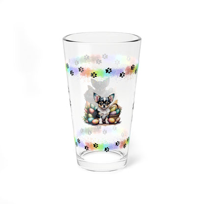 Chihuahua - Pawsitively Joyful Easter Puppy - Pint Glass, 16oz