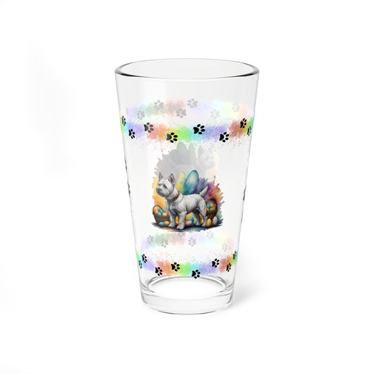 West Highland Terrier - Pawsitively Joyful Easter Puppy - Pint Glass, 16oz