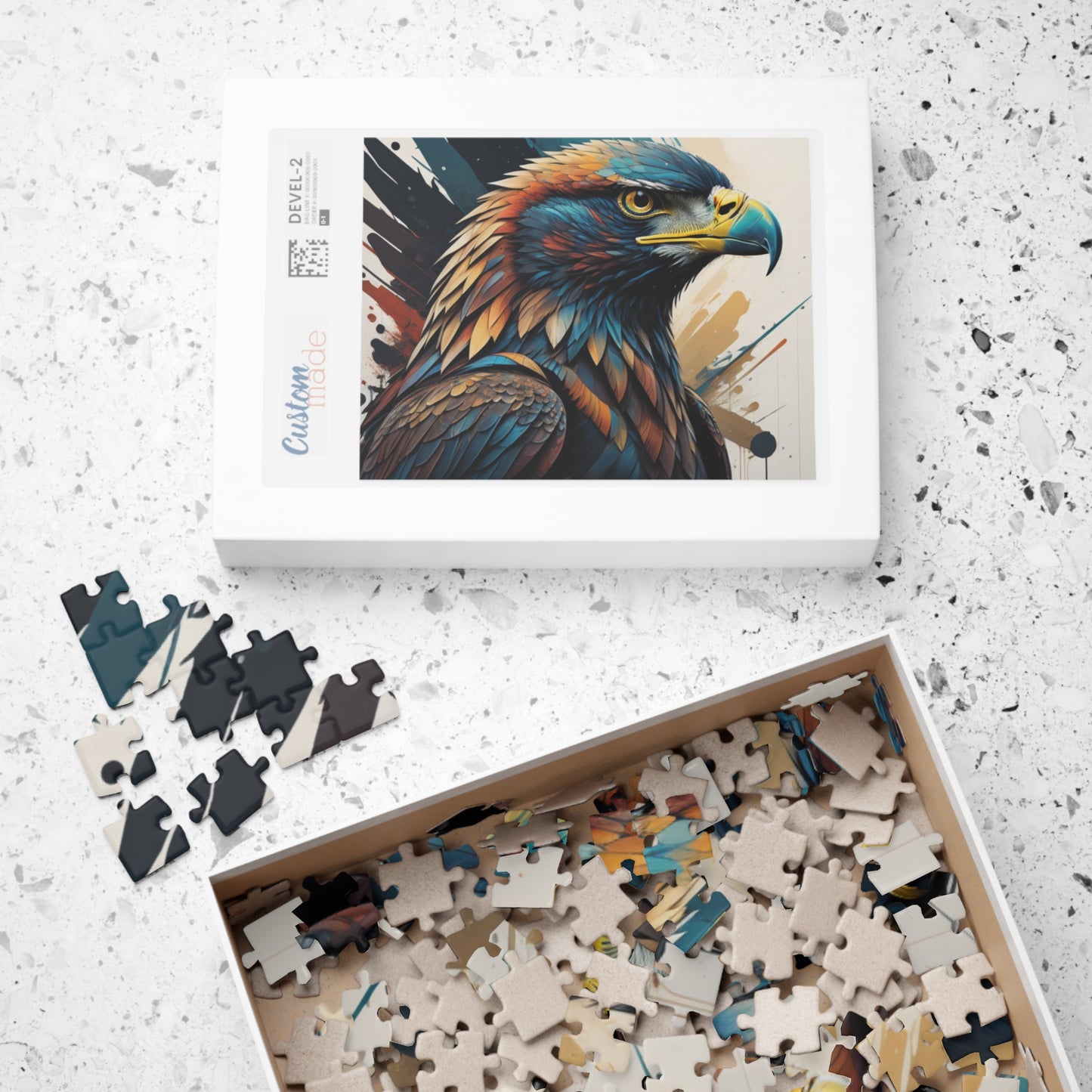 Raptor Resilience - Eagle-themed Mental Health Puzzle