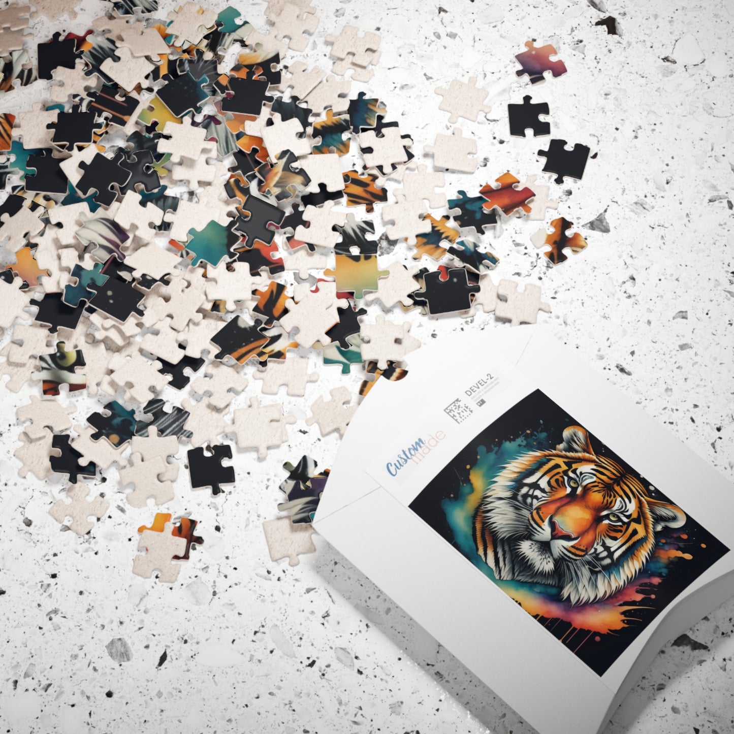 Tiger Tranquility: Tiger Jigsaw Puzzle