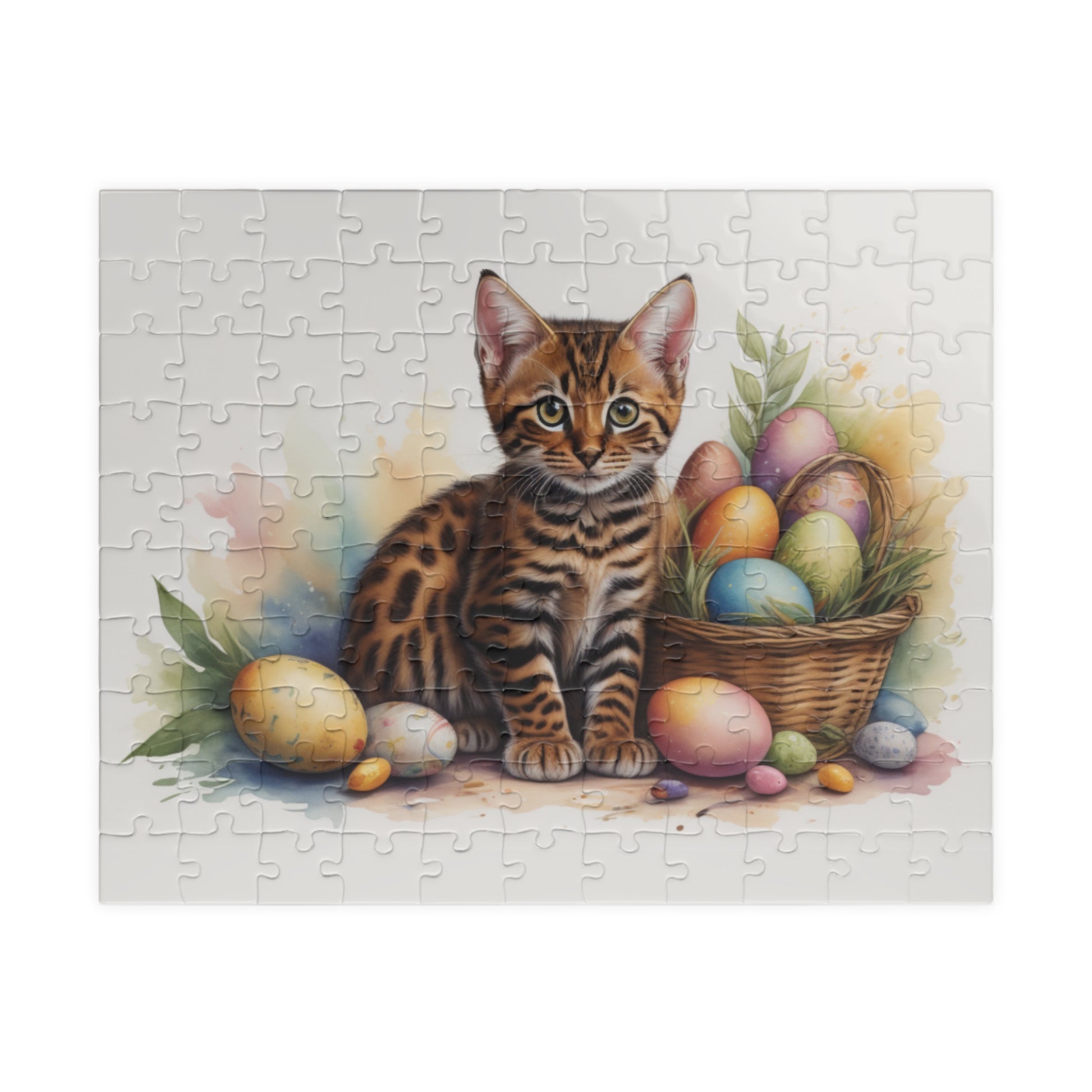 Bengal - Hoppy Paws Easter Delight Mental Health Puzzle