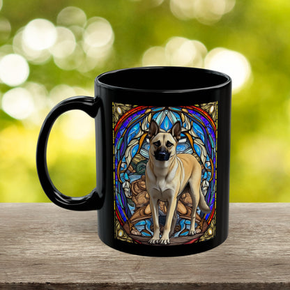 Belgian Malinois (Cream) Personalized Mug, Pet Lover Mug, Mals Coffee Mug, Custom Malis Mug, Dog Lover Gift, Maligators Mug