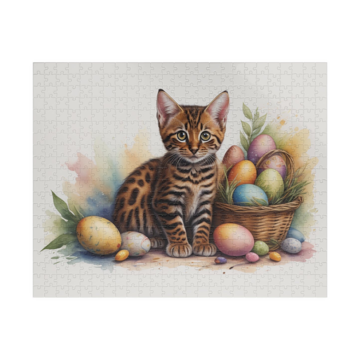 Bengal - Hoppy Paws Easter Delight Mental Health Puzzle