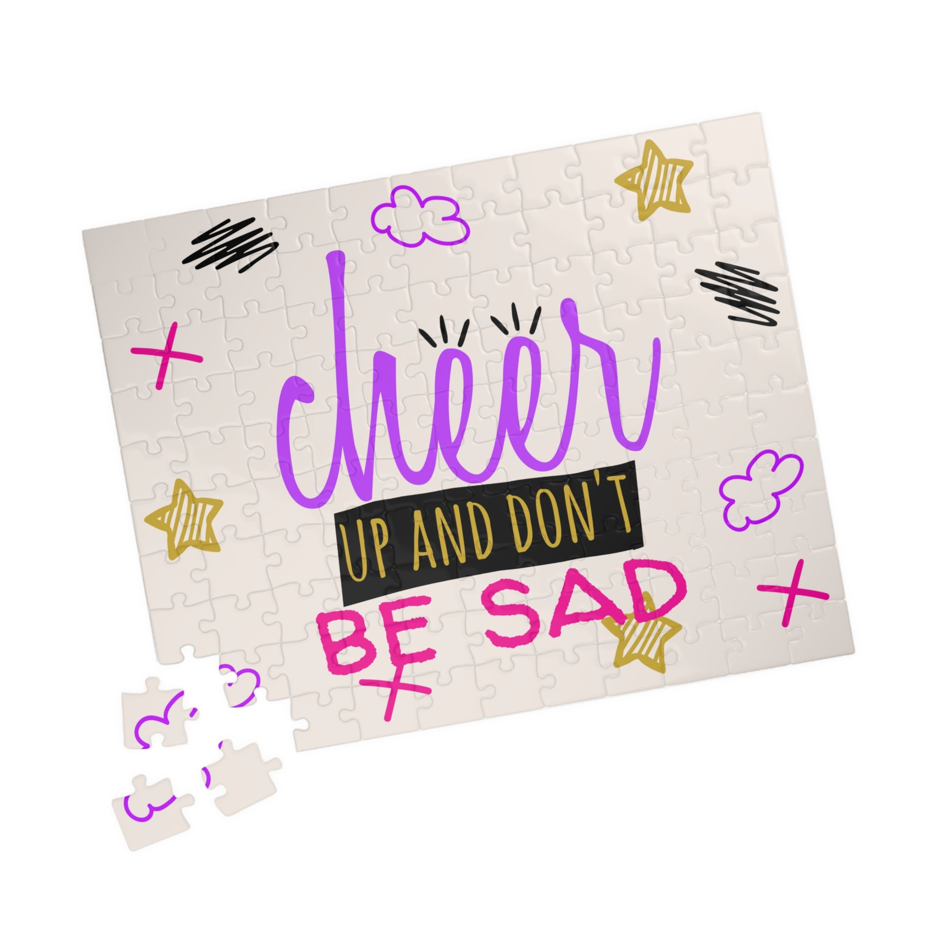 Cheer Up And Don't Be Sad - Depression Awareness Puzzle