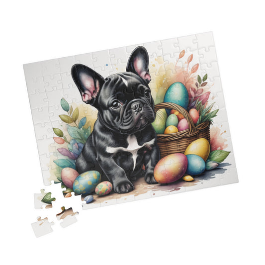 French Bulldog - Hoppy Paws Easter Delight Mental Health Puzzle