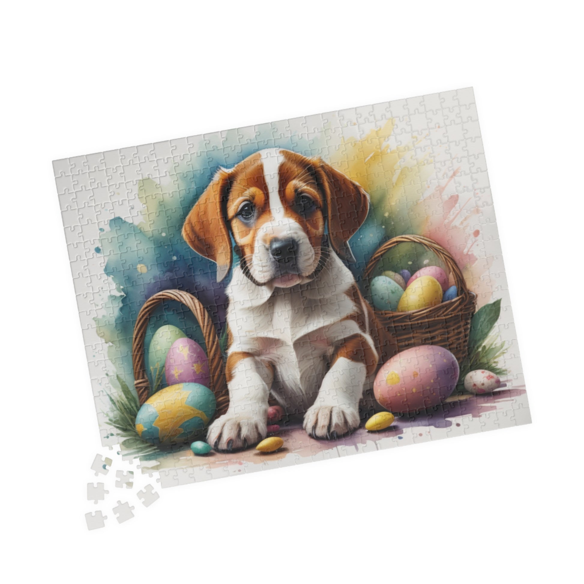 American Foxhound - Hoppy Paws Easter Delight Mental Health Puzzle