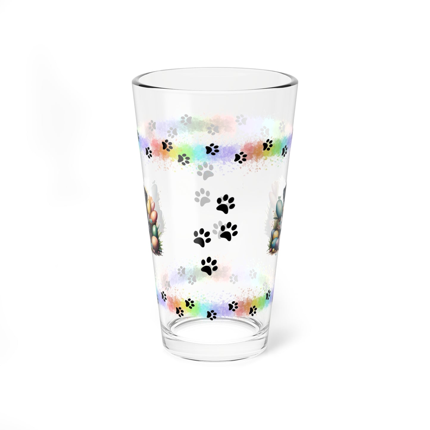 Australian Shepherd - Pawsitively Joyful Easter Puppy - Pint Glass, 16oz