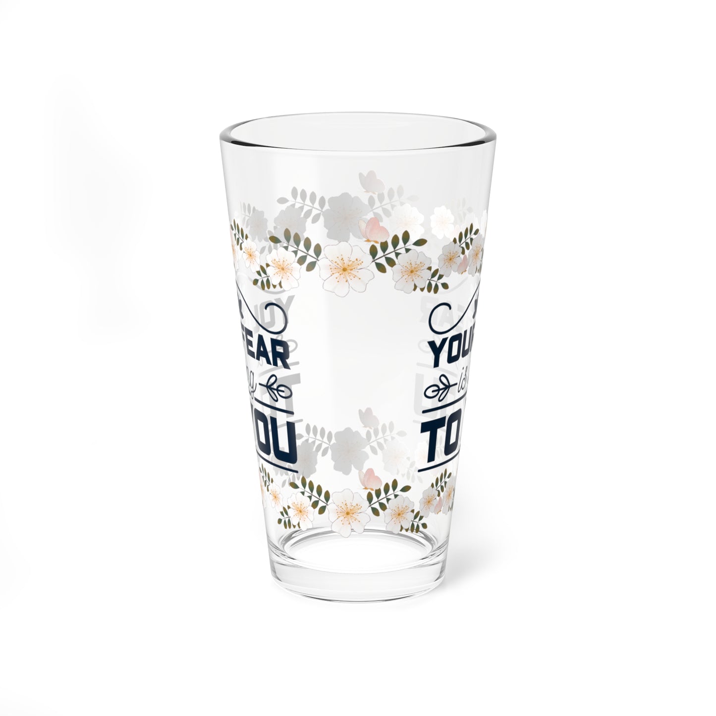 Your Fear Is Lying To You - Affirmation Pint Glass, 16oz