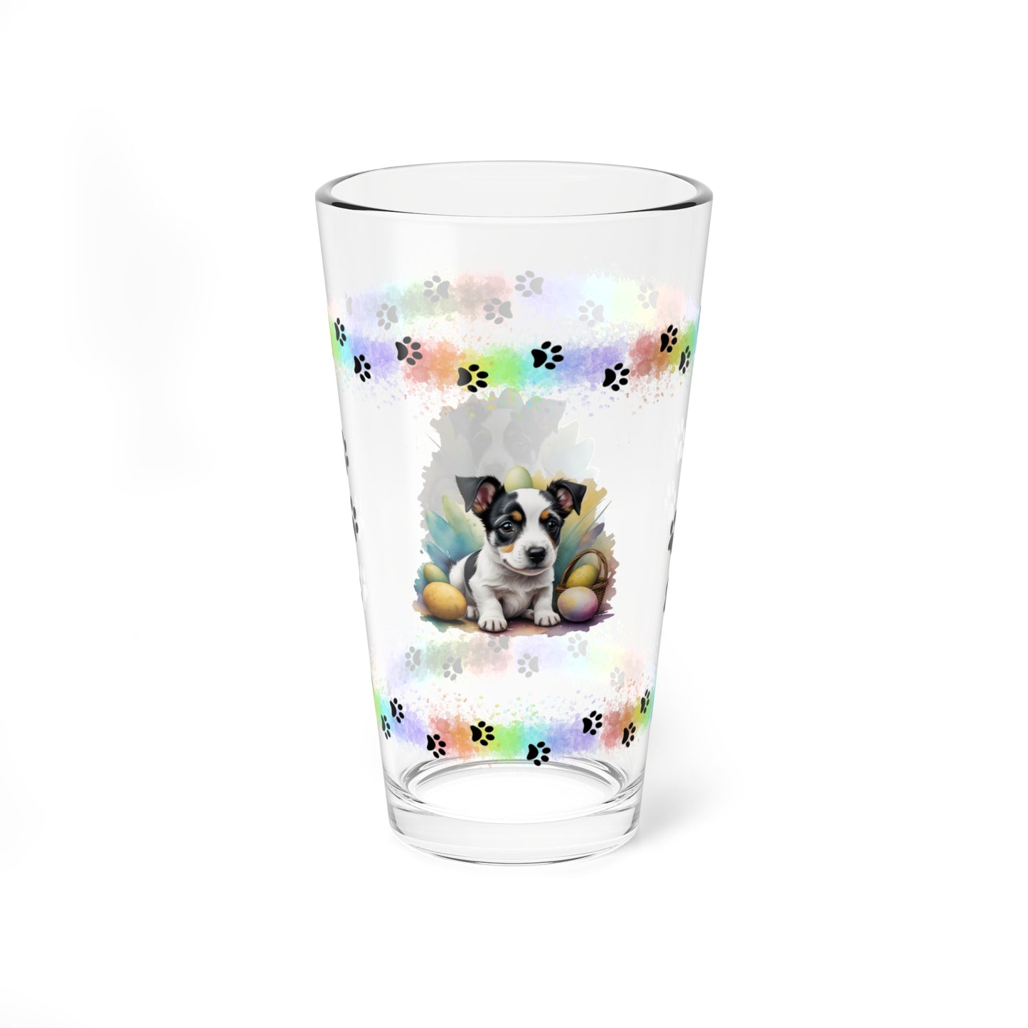 Jack Russel Terrier - Pawsitively Joyful Easter Puppy - Pint Glass, 16oz