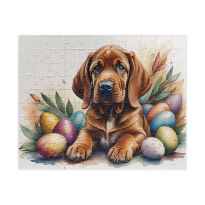 Bloodhound - Hoppy Paws Easter Delight Mental Health Puzzle