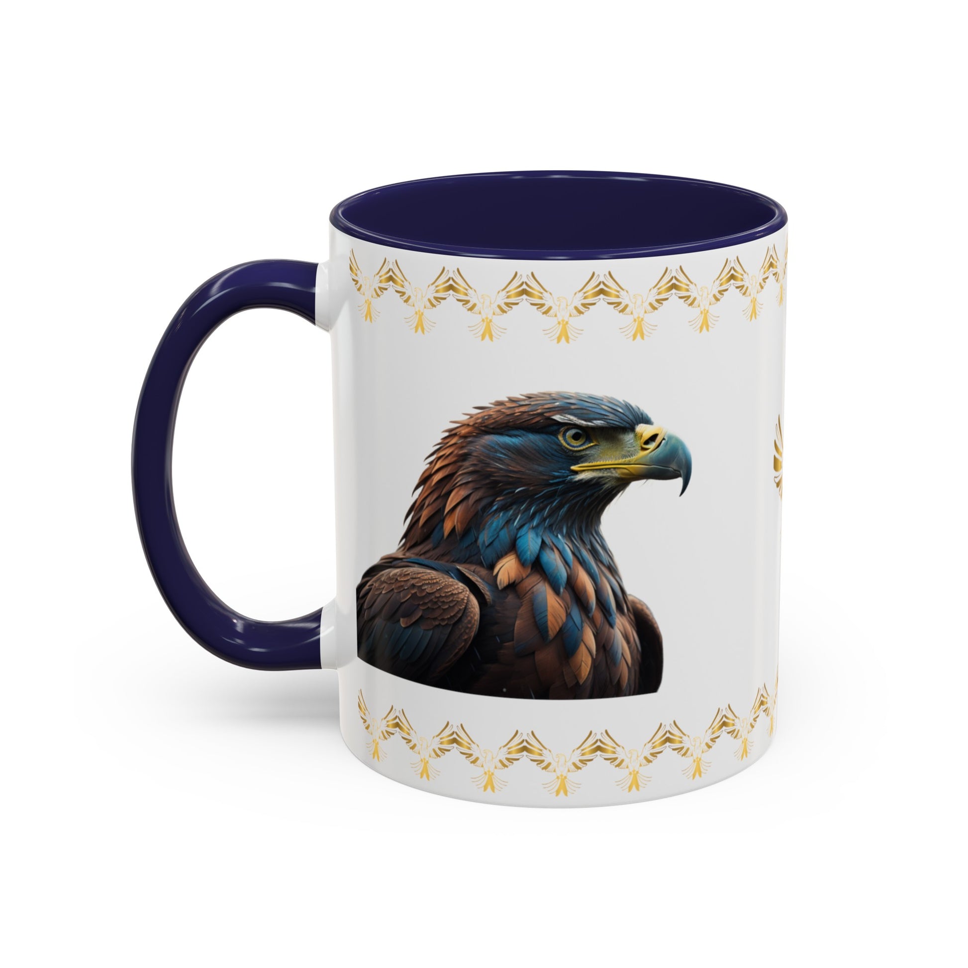 Talon Resilience: Eagle Accent Coffee Mug (11, 15oz)