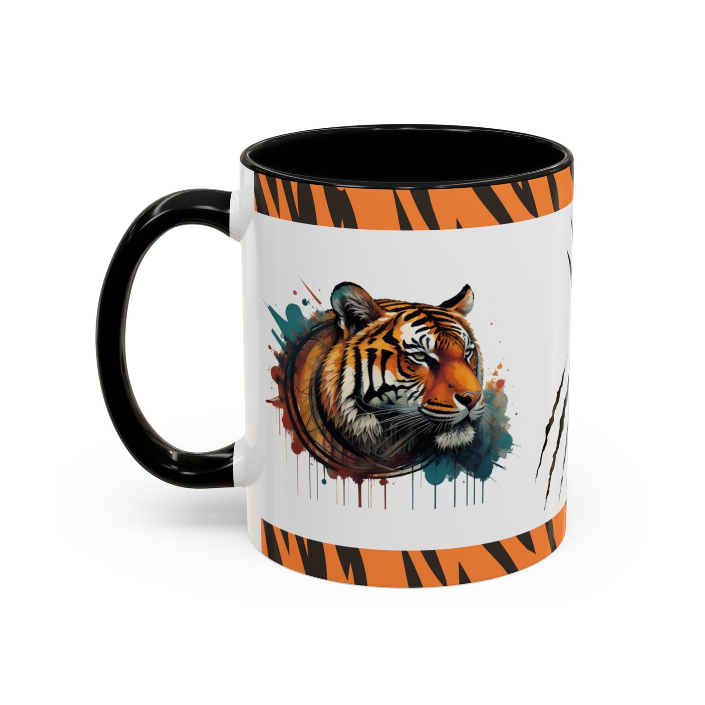 The Resilient Tiger Within: Tiger Accent Coffee Mug (11, 15oz)