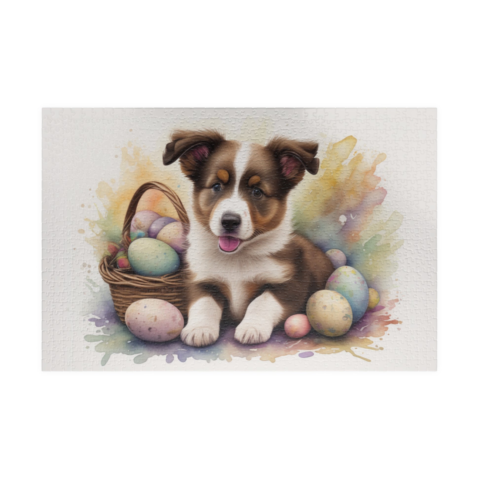 Border Collie - Hoppy Paws Easter Delight Mental Health Puzzle