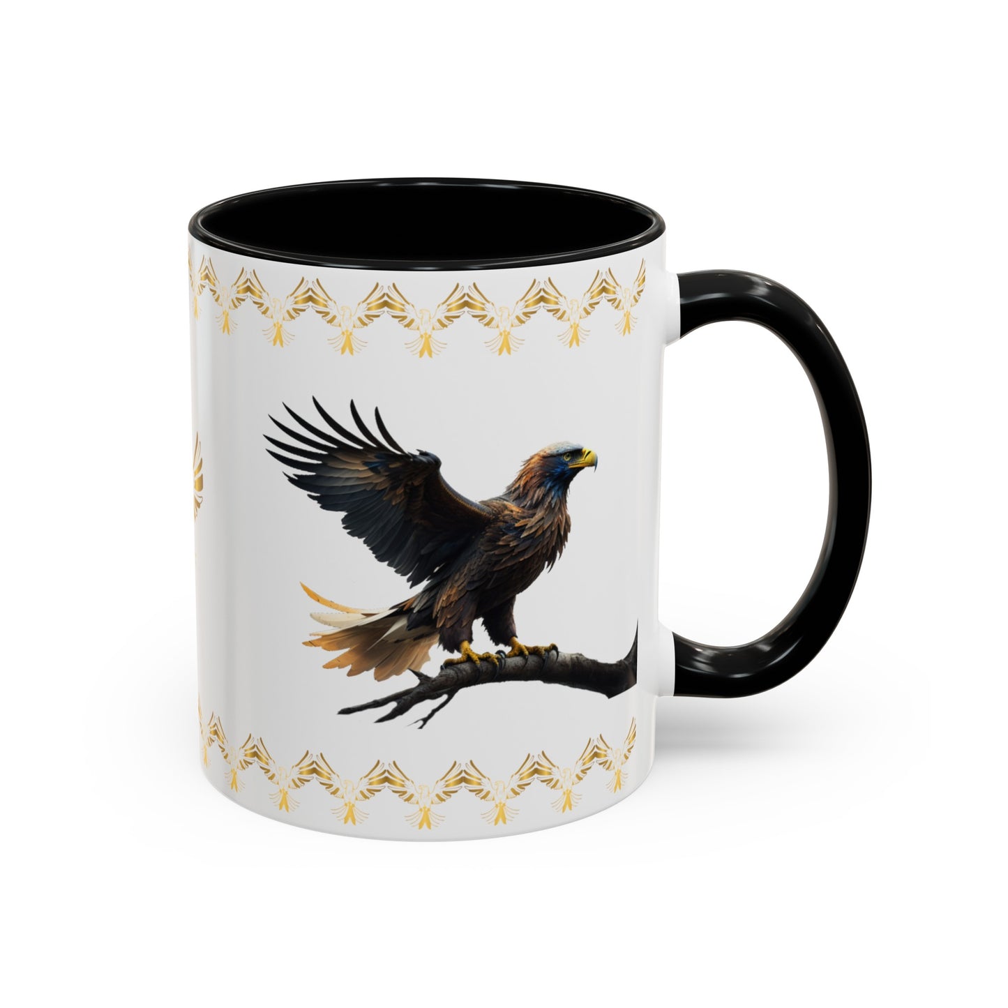 Sky Majesty Triumph: Eagle Accent Coffee Mug (11, 15oz)