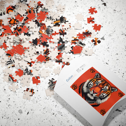 Wild Resilience: Tiger Jigsaw Puzzle