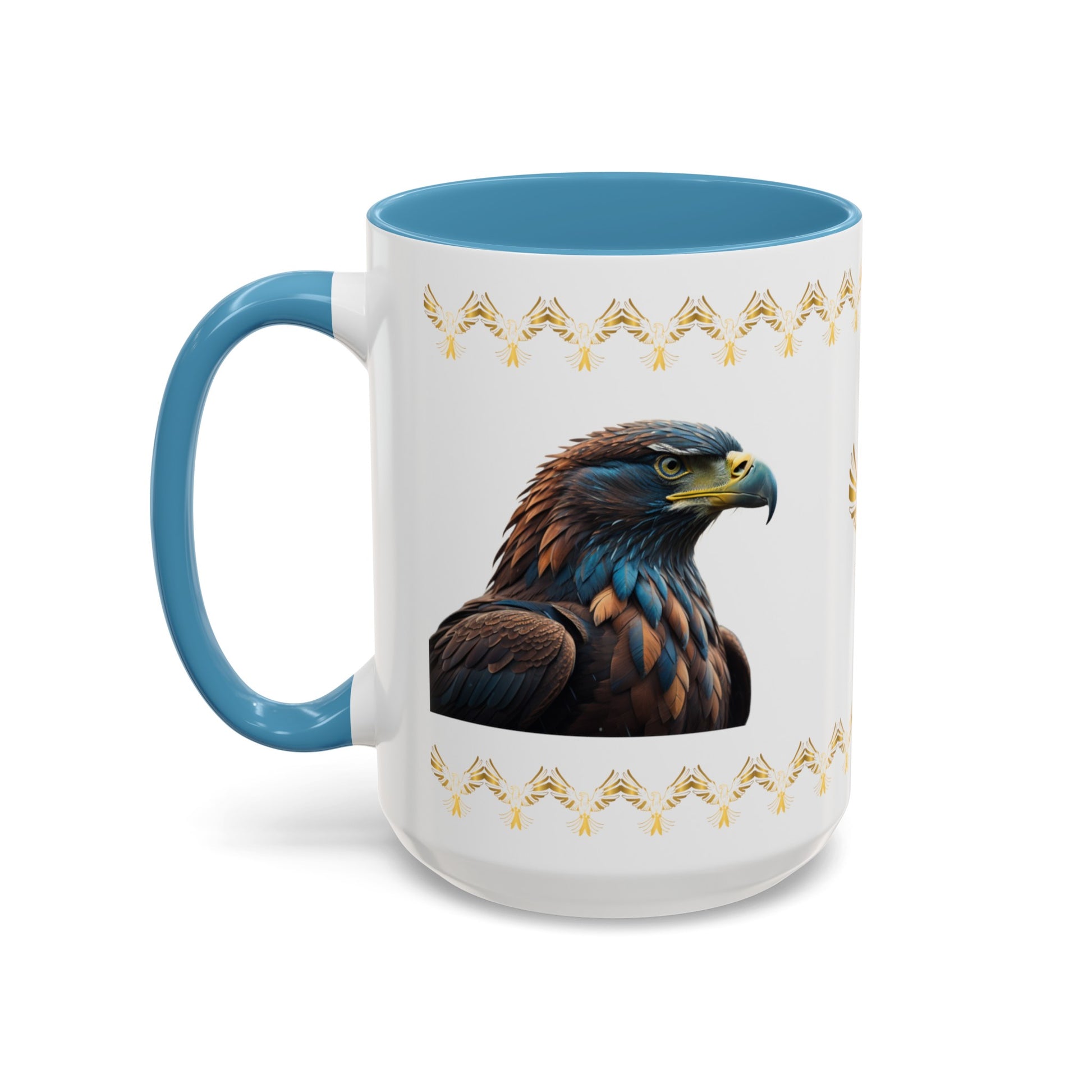 Talon Resilience: Eagle Accent Coffee Mug (11, 15oz)