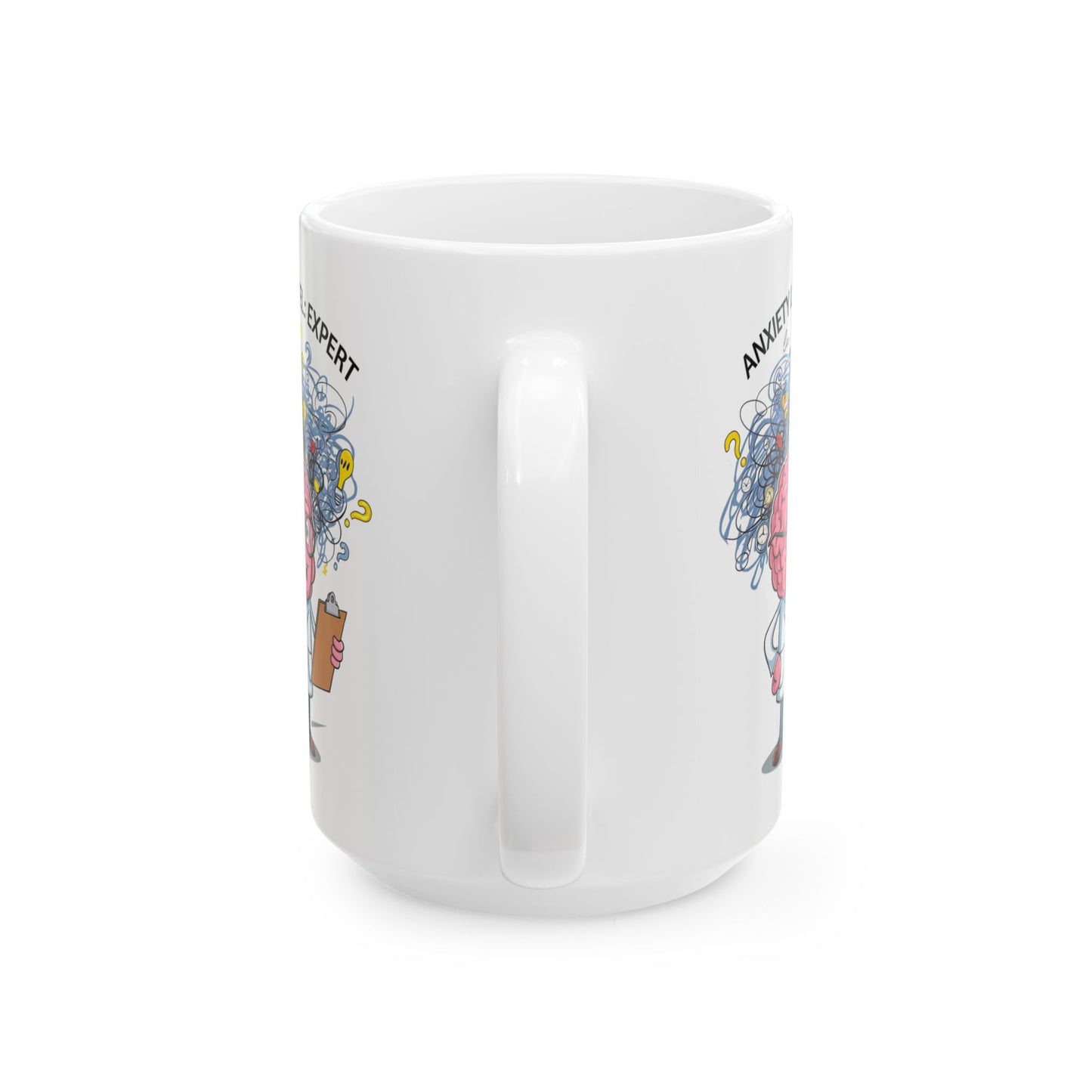 Anxiety Level: Expert  - Ceramic Mug, (11oz, 15oz)