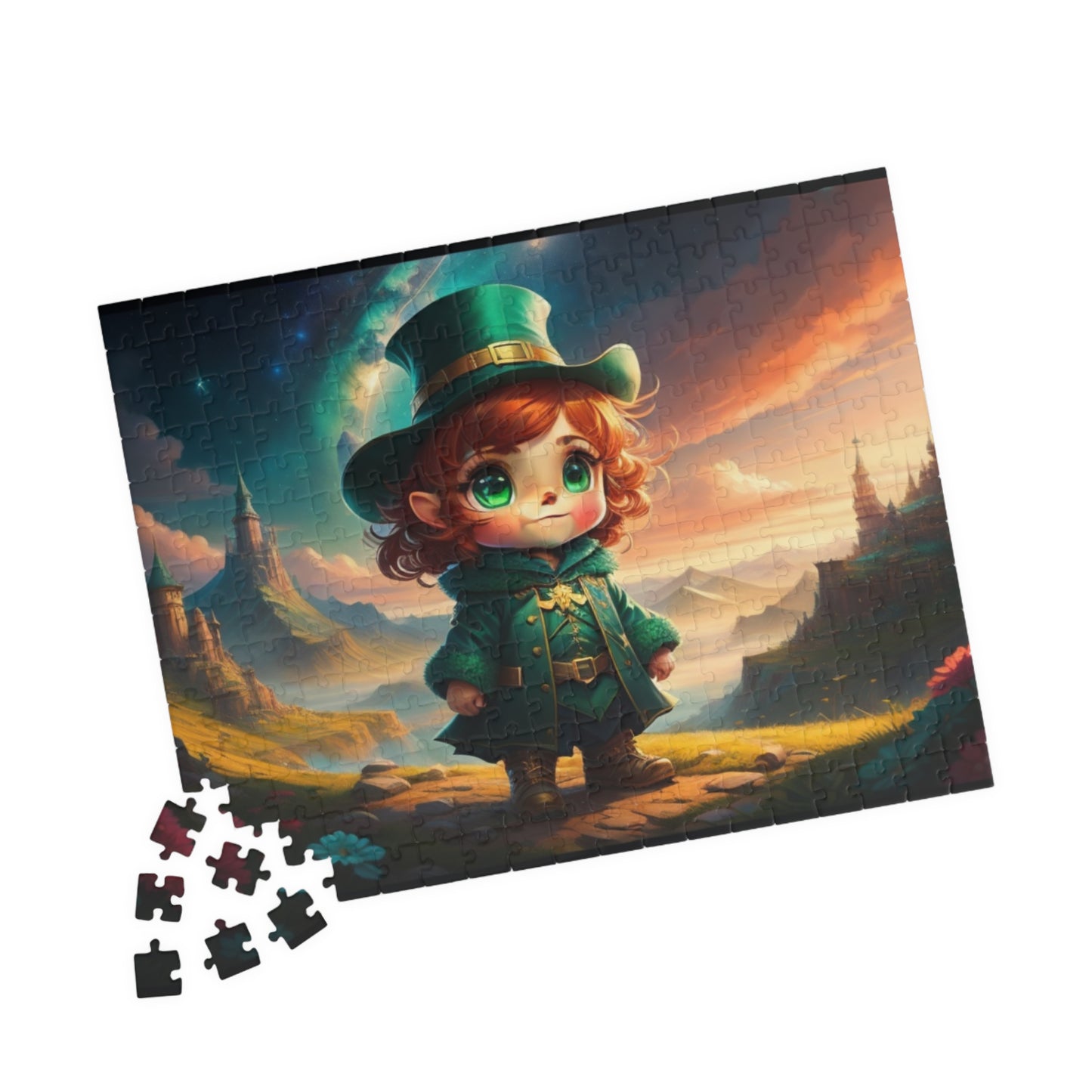 Mystical Leprechaun Magic - St. Patrick's Day Mental Health Puzzle