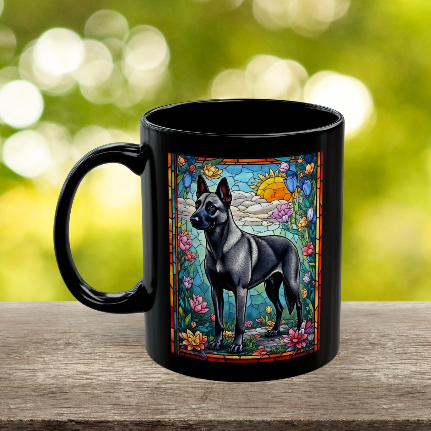 Belgian Malinois (Gray) Personalized Mug, Pet Lover Mug, Mals Coffee Mug, Custom Malis Mug, Dog Lover Gift, Maligators Mug