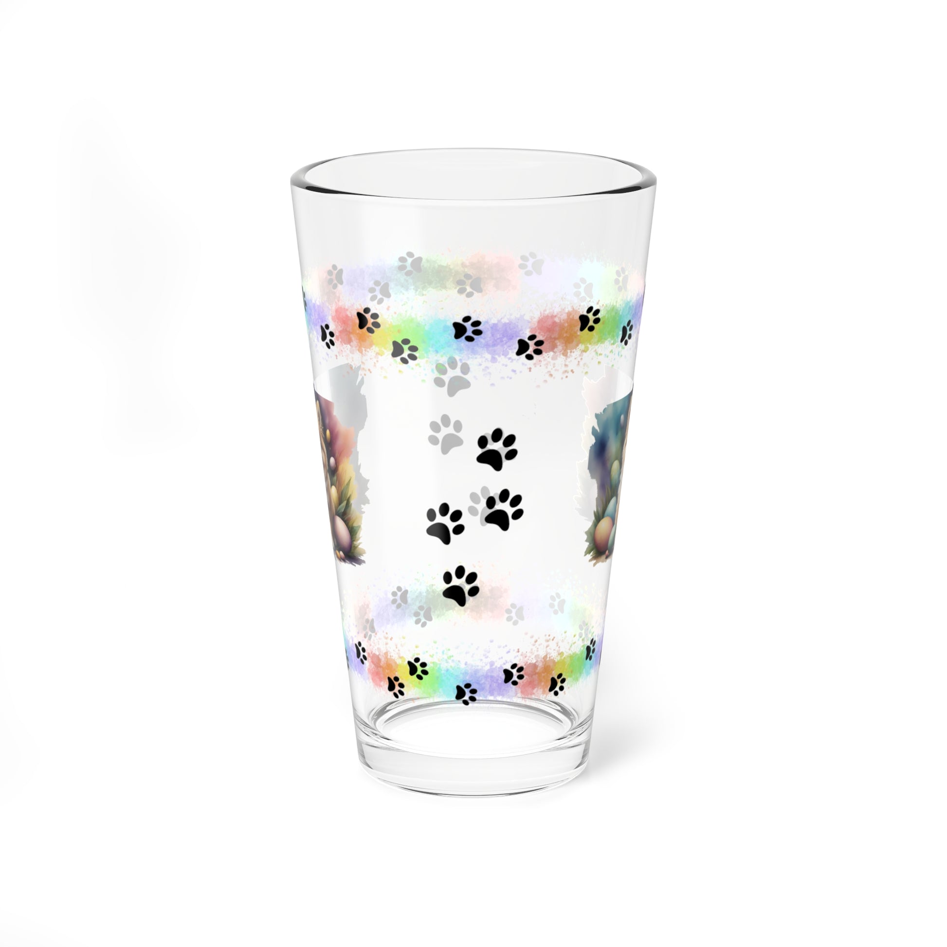 Pomeranian - Pawsitively Joyful Easter Puppy - Pint Glass, 16oz