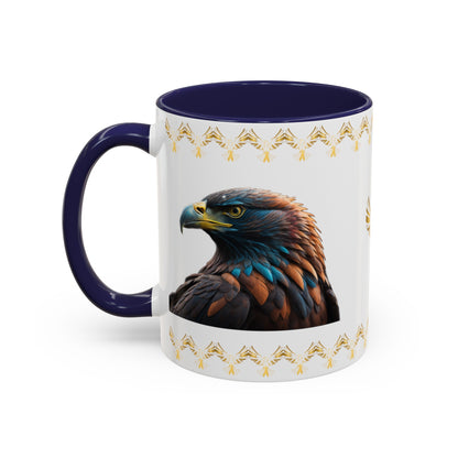 Eagle's Inspiration: Eagle Accent Coffee Mug (11, 15oz)