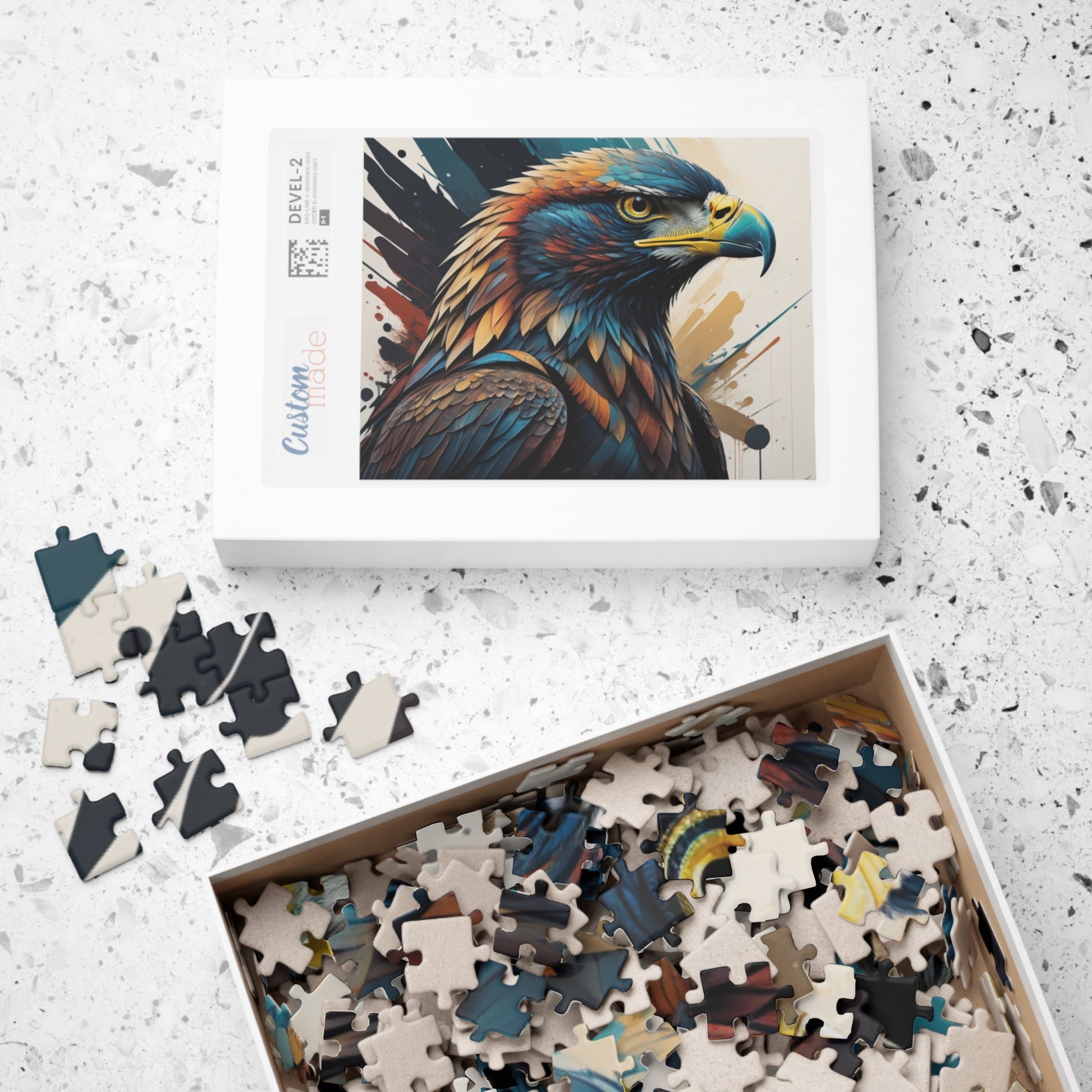 Raptor Resilience - Eagle-themed Mental Health Puzzle