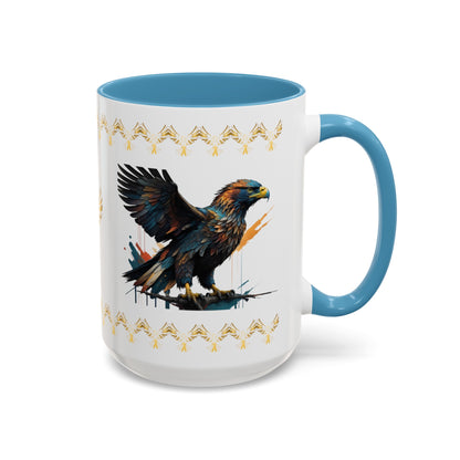 Soaring Eagle Triumph: Eagle Accent Coffee Mug (11, 15oz)