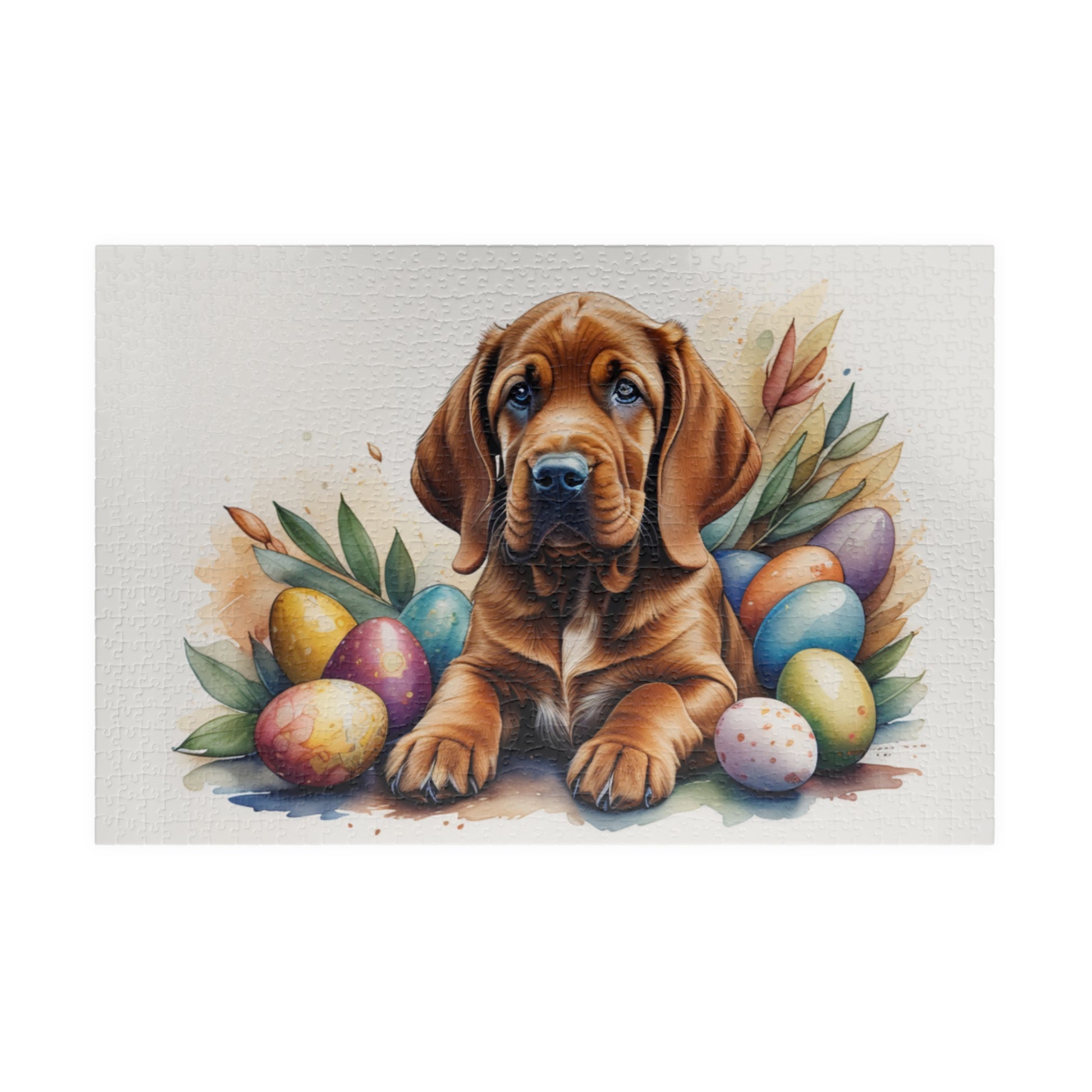 Bloodhound - Hoppy Paws Easter Delight Mental Health Puzzle