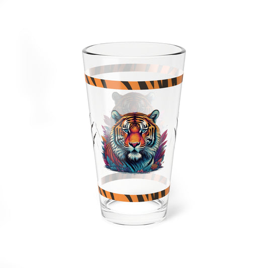 Tigers Resolve: Tiger-Inspired Pint Glass, 16oz