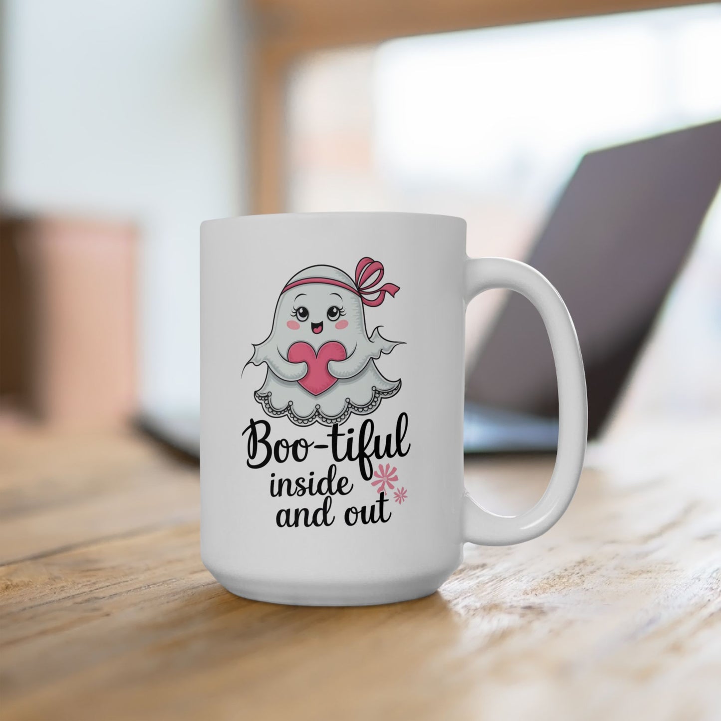 Boo-tiful Inside And Out Ceramic Mug, (11oz, 15oz)