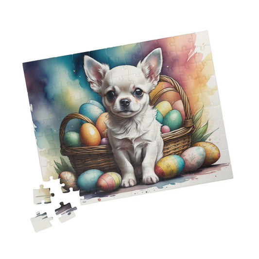 Chihuahua - Hoppy Paws Easter Delight Mental Health Puzzle