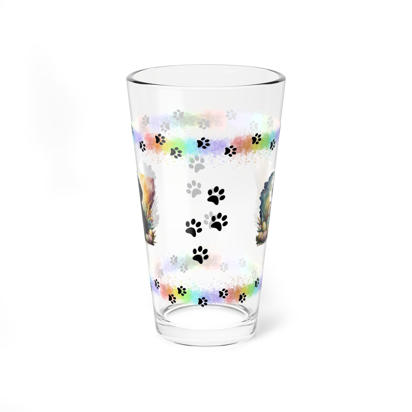 Poodle - Pawsitively Joyful Easter Puppy - Pint Glass, 16oz