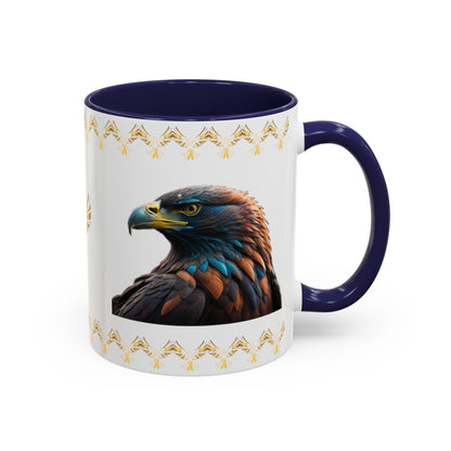 Eagle's Inspiration: Eagle Accent Coffee Mug (11, 15oz)