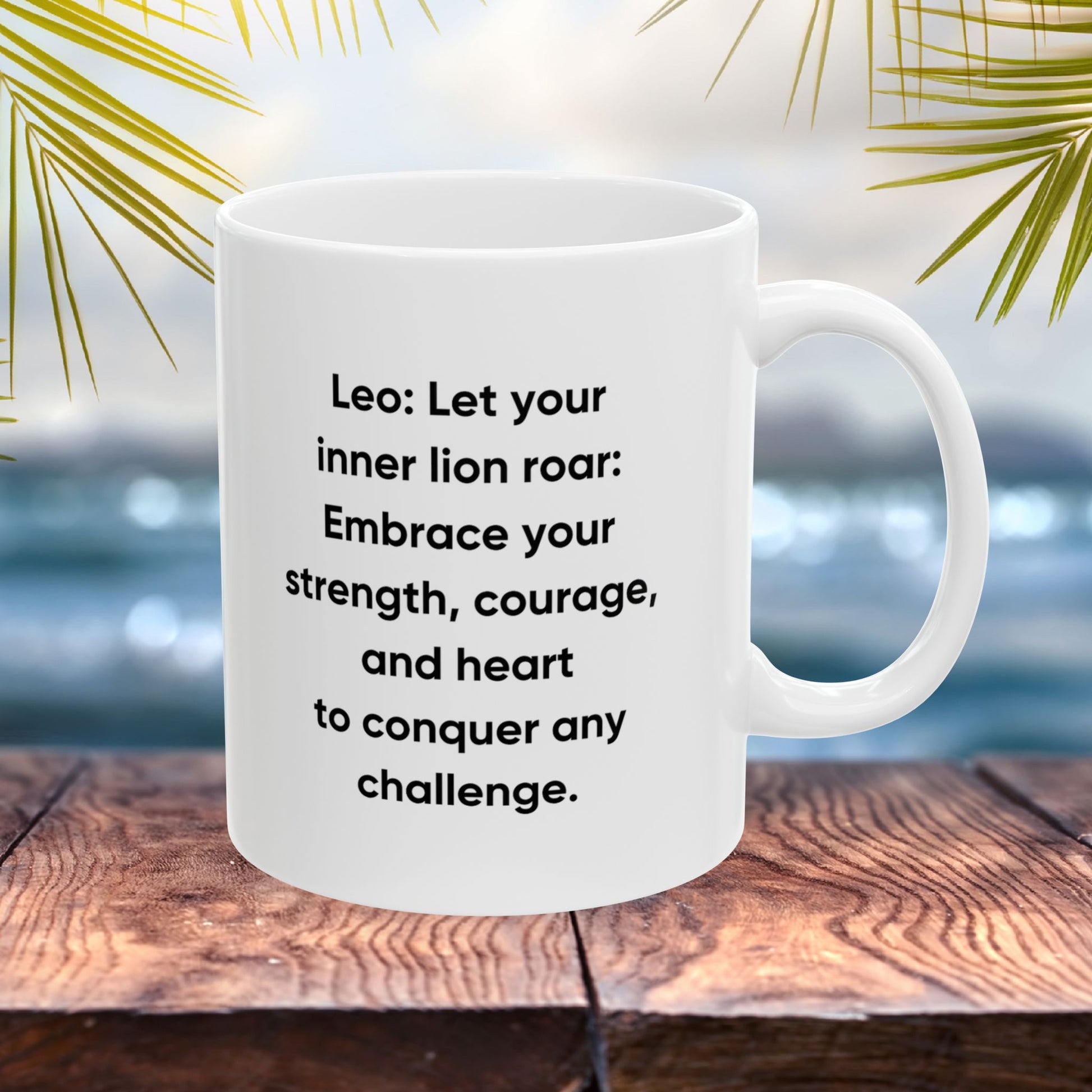 Leo Personalized Zodiac Mug, Perfect Gift for Leo, Horoscope Birthday Mug, Custom Butterfly Design, Astrology-Inspired Leo Sign Mug, Unique Zodiac Gift