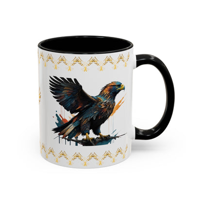 Soaring Eagle Triumph: Eagle Accent Coffee Mug (11, 15oz)