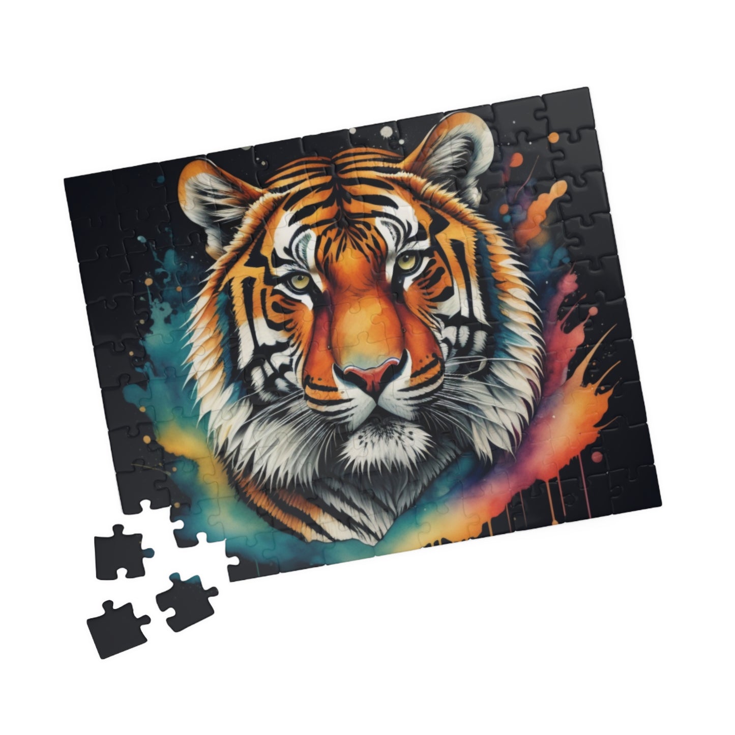 Tiger Tranquility: Tiger Jigsaw Puzzle