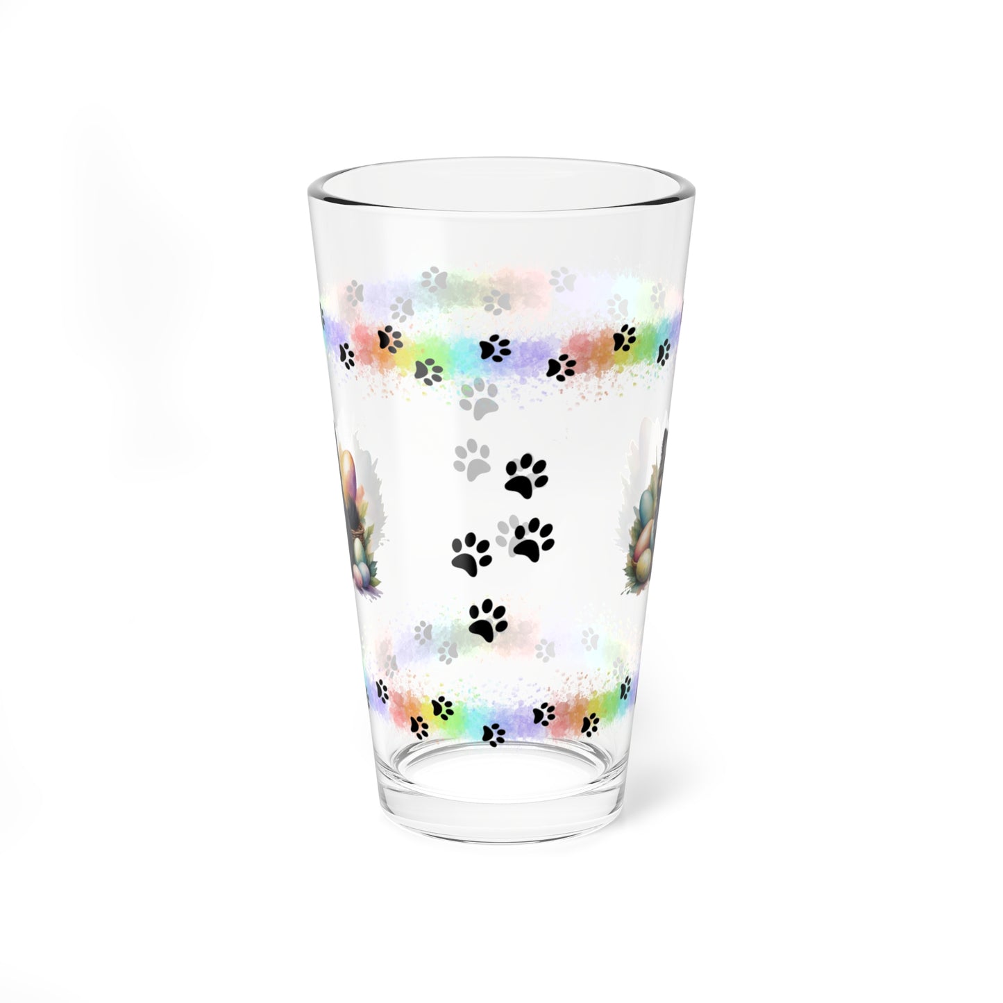 Pomeranian - Pawsitively Joyful Easter Puppy - Pint Glass, 16oz