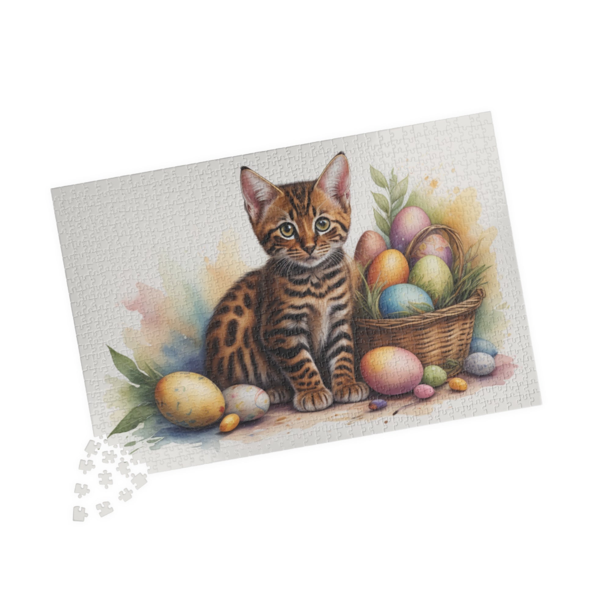 Bengal - Hoppy Paws Easter Delight Mental Health Puzzle