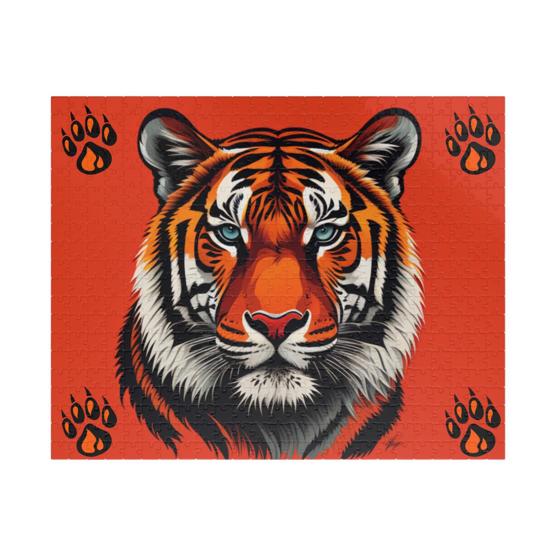 Wild Resilience: Tiger Jigsaw Puzzle