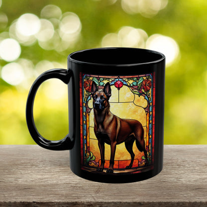 Belgian Malinois (Red Sable) Personalized Mug, Pet Lover Mug, Mals Coffee Mug, Custom Malis Mug, Dog Lover Gift, Maligators Mug