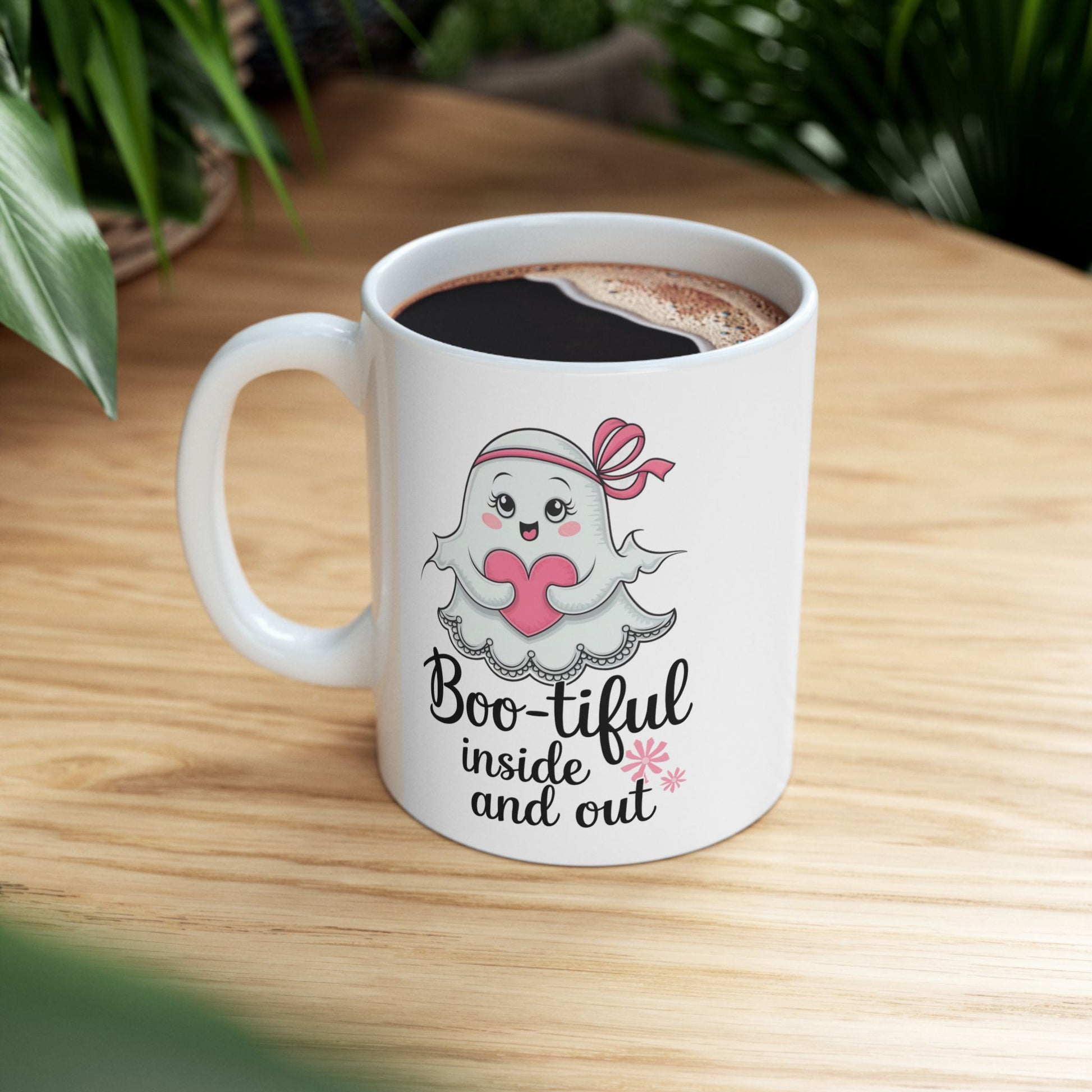 Boo-tiful Inside And Out Ceramic Mug, (11oz, 15oz)