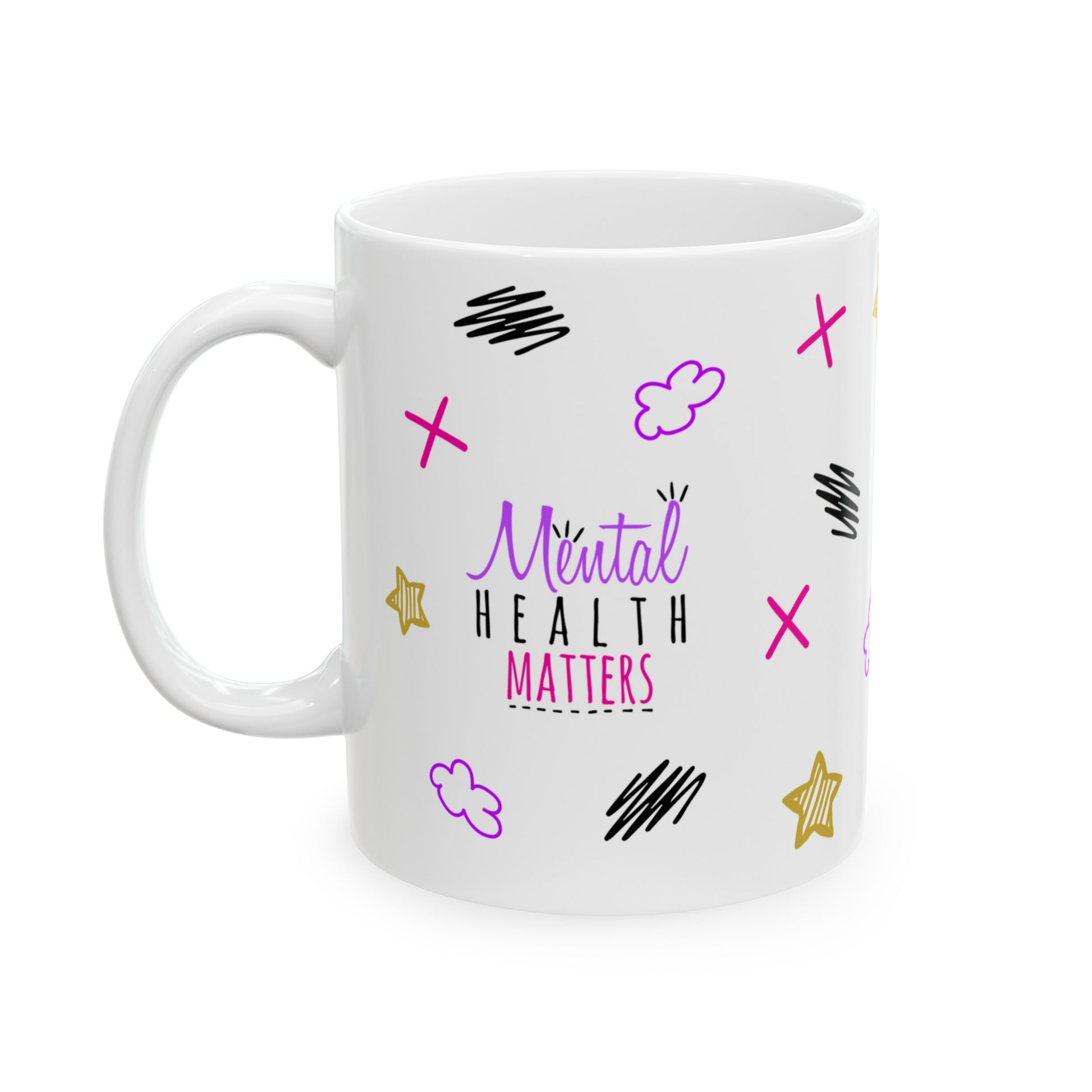 Mental Health Matters - Ceramic Mug (11oz, 15oz)