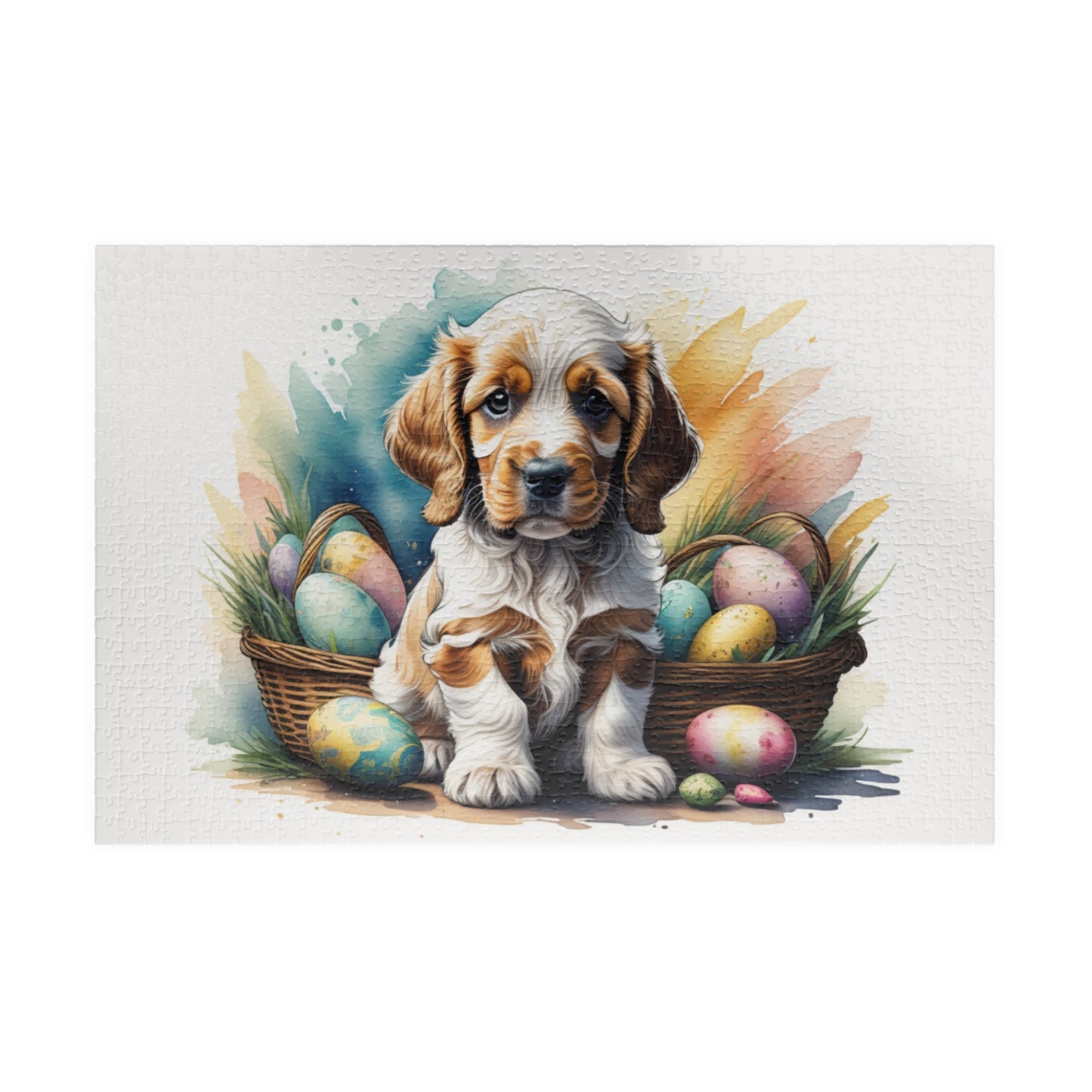 Cocker Spaniel - Hoppy Paws Easter Delight Mental Health Puzzle