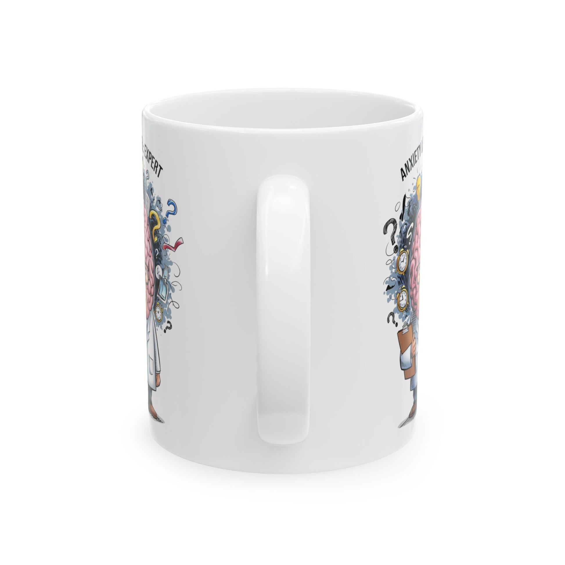 Anxiety Level: Expert  - Ceramic Mug, (11oz, 15oz)