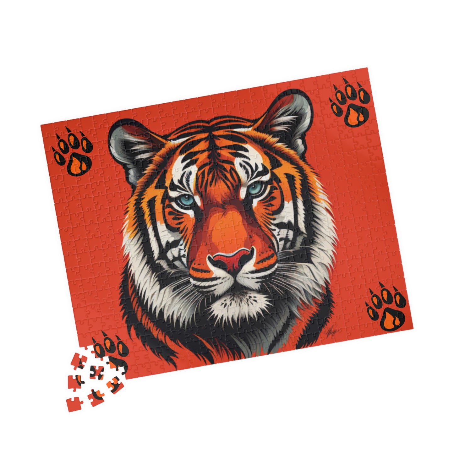 Wild Resilience: Tiger Jigsaw Puzzle